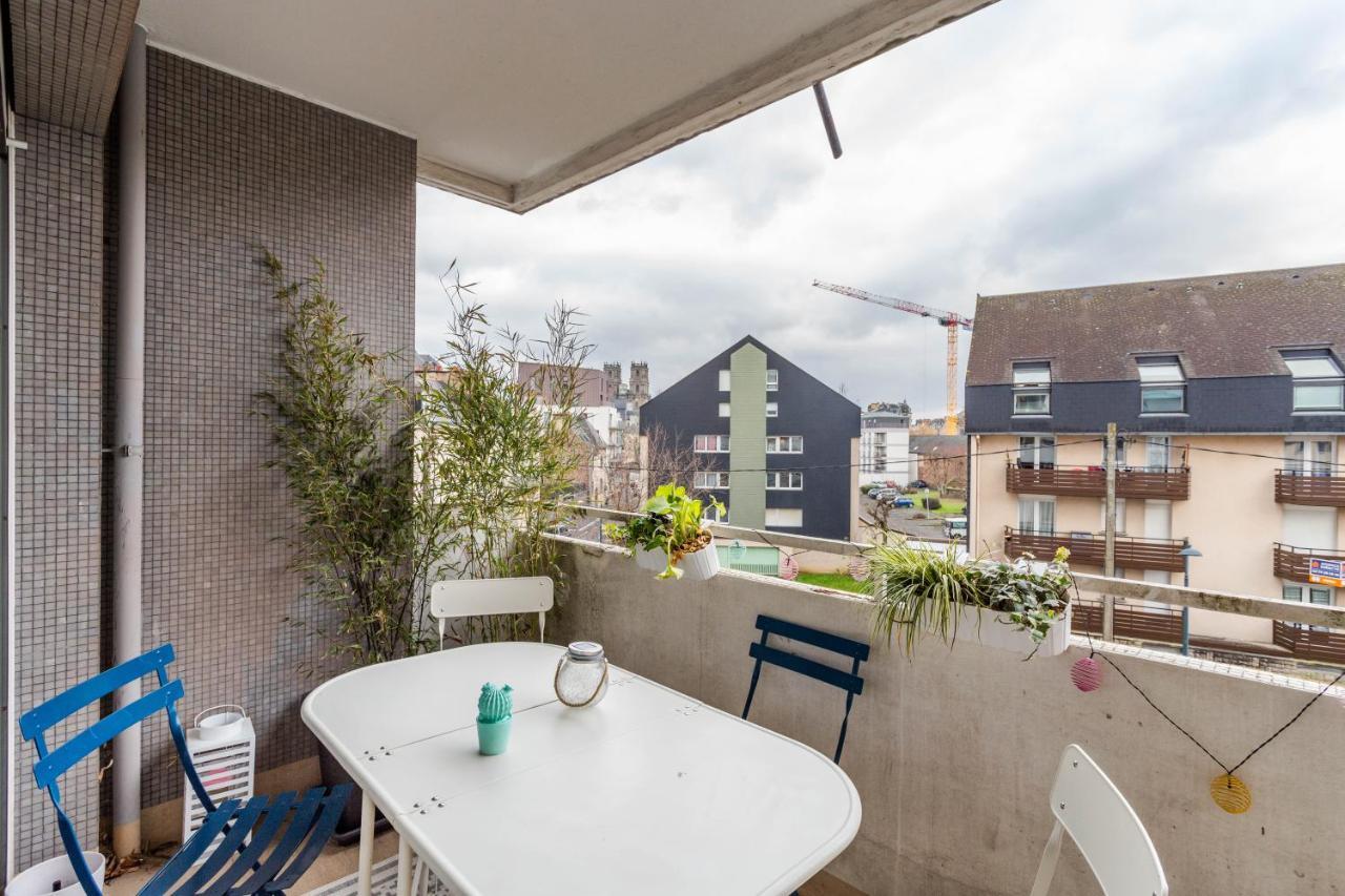 Rosa, Confortable 2 Chambres Avec Parking Dans Le Centre Rennes Eksteriør billede