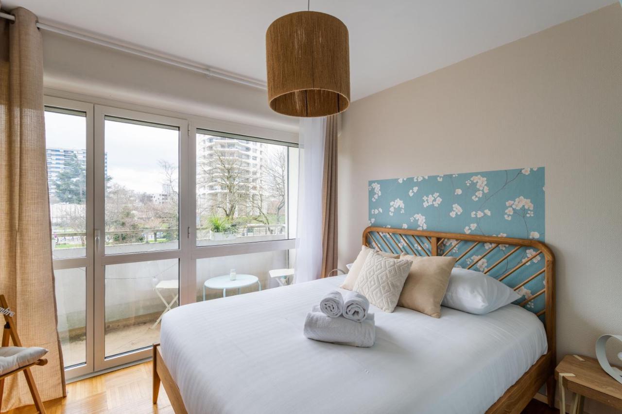Rosa, Confortable 2 Chambres Avec Parking Dans Le Centre Rennes Eksteriør billede