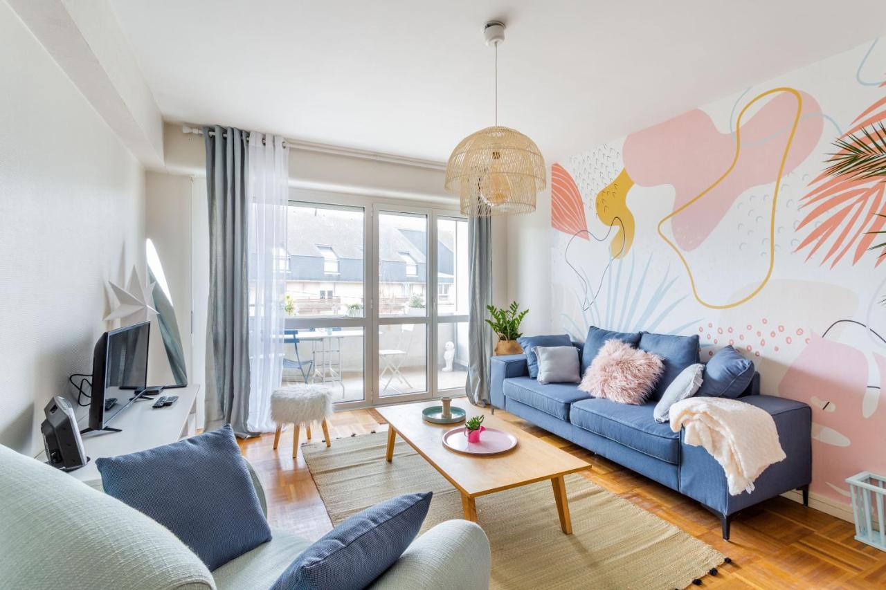 Rosa, Confortable 2 Chambres Avec Parking Dans Le Centre Rennes Eksteriør billede