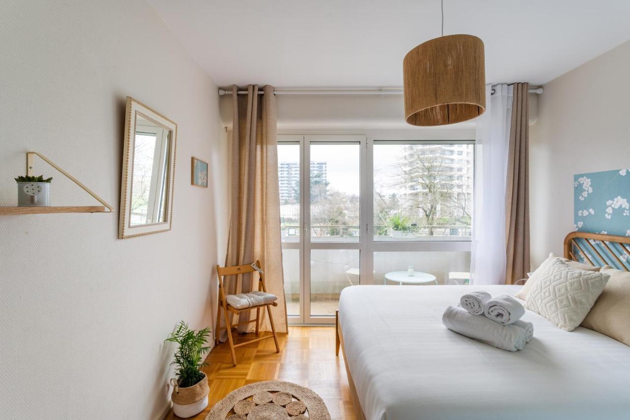 Rosa, Confortable 2 Chambres Avec Parking Dans Le Centre Rennes Eksteriør billede
